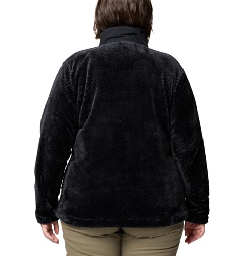 Columbia womens Fire Side Full Zip III, Black, Medium