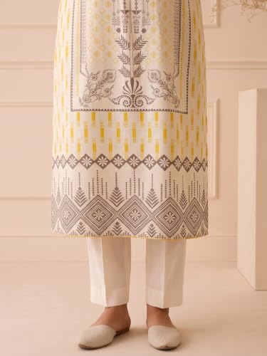 Varanga Golden Bloom Silk women's kurta set
