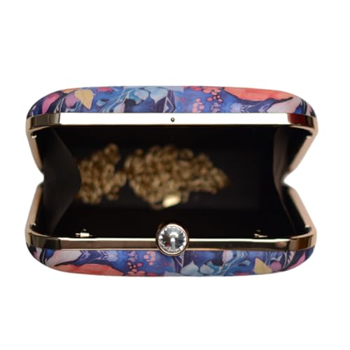 Artklim Floral Printed MultiColor Clutch