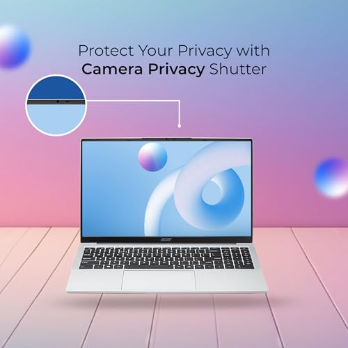 acer Aspire 3, Intel Pentium N6000, 12GB LPDDR4X RAM, 512GB SSD, HD, 15.6"/39.62cm, Windows 11 Home, Pure Silver, 1.5KG, A325-45, Thin and Light Laptop