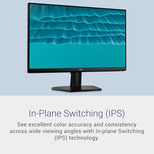 Dell 24 Display SE2426H 23.8" FHD (1920x1080) 144Hz 1ms, IPS (In-Plane Switching) Technology, AMD FreeSync, TÜV 3-Star 2X HDMI, Tilt