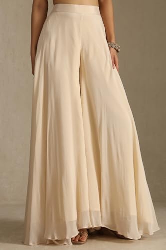 Soch Women's Chinon Salwar Suit Set (EWA5CD22197_Cream