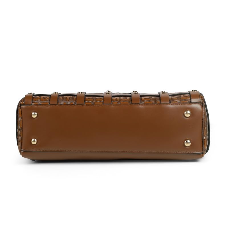 tresmode RIMINI Brown Women's Vegan Leather Handbag
