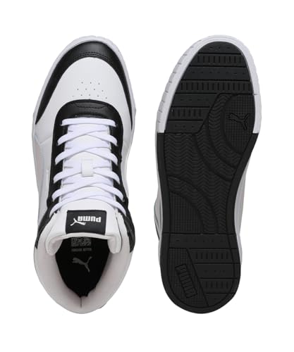 Puma | Carina Mia Women’s Mid-Cut Sneakers | White-Jasmine Flower-Black | 4UK