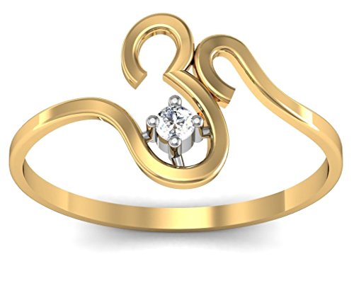 Avsar New Collection 18K (750) Yellow Gold and Diamond Ring