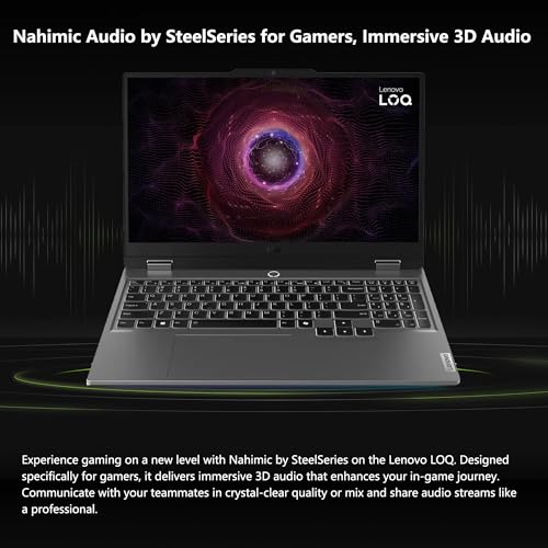 Lenovo LOQ Gaming Laptop | 15.6" FHD IPS 144Hz (100% sRGB G-SYNC) | AMD Ryzen 5 7235HS | 64GB DDR5 2TB SSD | NVIDIA GeForce RTX 4050 6GB | Backlit Wi-Fi 6 Privacy Camera Win11 w/DLCA Accessory