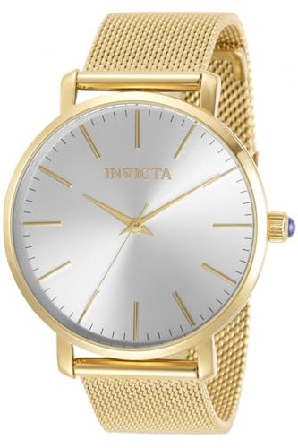 Invicta Women's Angel Quartz Watch with Stainless Steel Strap, Gold, 18 (Model: 31070)