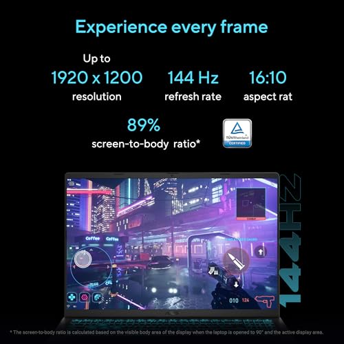 ASUS Gaming V16 (2025) 14th Gen,Intel Core 7 240H Gaming Laptop (RTX 4050-6GB/16GB RAM/512GB SSD/Windows 11 Home/16/144Hz/M365*/Office Home 2024, Matte Black,1.95 Kg),V3607VU-RP275WS