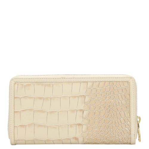 Da Milano Premium Leather Wallet for Women | Multi Compartment Travel Wallet - Marshmallow White