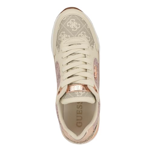 Guess Womens Moxea, Light Pink Logo Multi 684, 5 UK