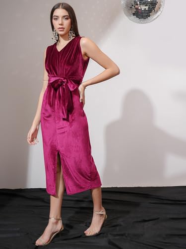 Tokyo Talkies Women Maxi TTJ6011948 Maroon L