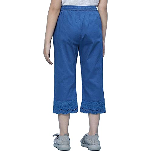 BIBA Girl Solid Fitted Kid(KW4487_Blue_9)