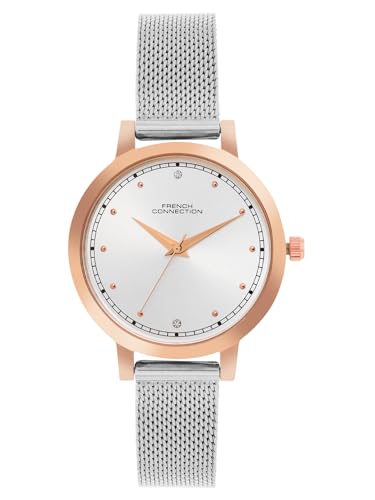 French Connection Analog Silver Dial Women's Watch-FCJG01