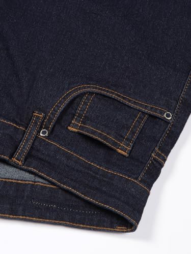 Thomas Scott Men's | Smart | Regular Fit | Mid-Rise | Clean Look | Stretchable | Jeans (TSJ224_Indigo_38)