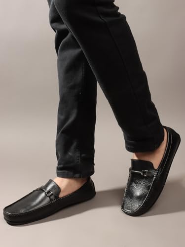 Carlton London Men Shoes,Black,UK-8