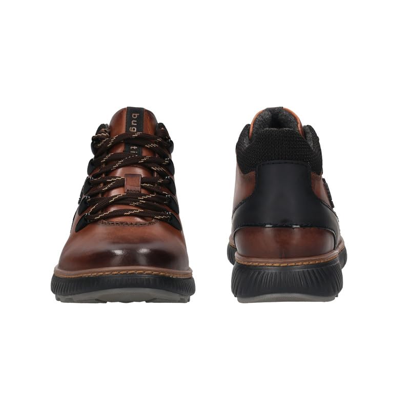 Bugatti Pramo Mid-Brown Men's Wide Lifestyle Sneakers - UK 9