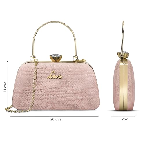 Lavie Women's Twink Framed Clutch | Ladies purse |Gift For Women