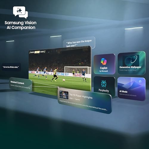 Samsung 65 inches Crystal UHD 4K Samsung Vision AI Smart TV UA65UE85AHULXL
