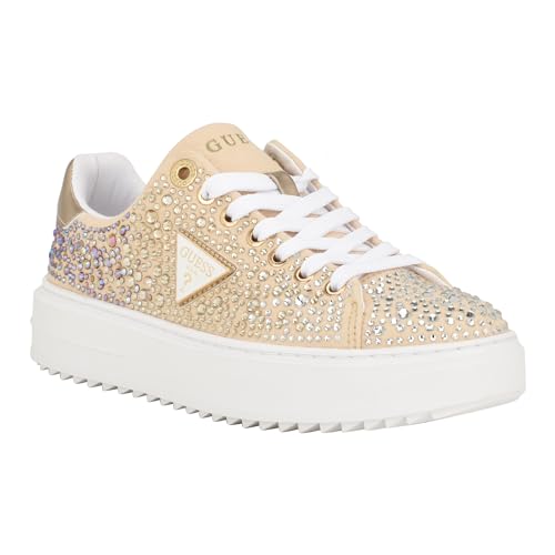 GUESS Denesa Women's Trainers, gold, 8 UK
