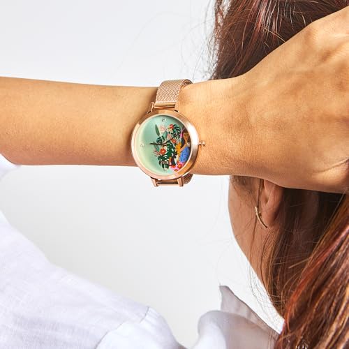 Chumbak Analog Teal Dial Women's Watch-8907605128677