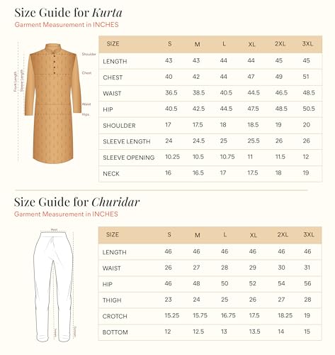 Manyavar Men's Art Silk Neckline Embroidered Solid Kurta Set (Lilac,L)