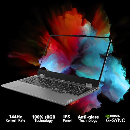 Lenovo LOQ Gaming Laptop | 15.6" FHD IPS 144Hz (100% sRGB G-SYNC) | AMD Ryzen 5 7235HS | 64GB DDR5 2TB SSD | NVIDIA GeForce RTX 4050 6GB | Backlit Wi-Fi 6 Privacy Camera Win11 w/DLCA Accessory