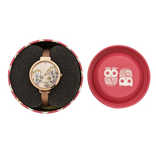 TEAL BY CHUMBAK Round Dial Analog Hand Watch for Women, Gifts for Women/Girls/Ladies, Stylish Fashion Watch for Casual/Work