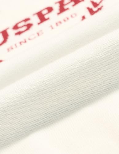 U.S. POLO ASSN. Regular Fit Cotton Sweater (UWAW24SWE139_White_XS)