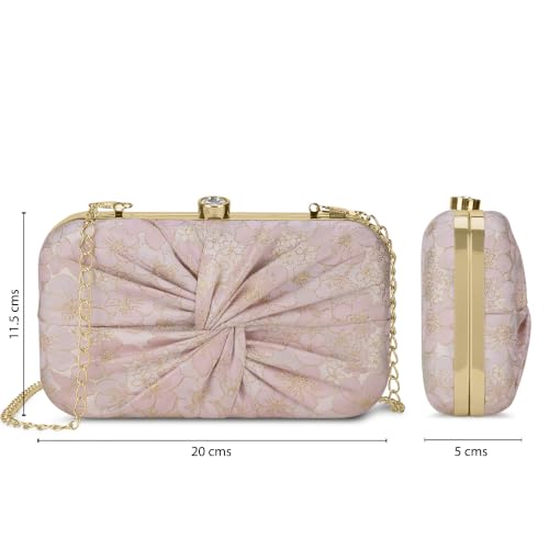 Lavie Women's Bloom Oval Frame Clutch | Ladies Purse | Gift For Women