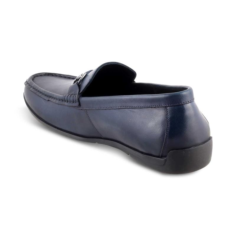 tresmode 231-RHODES Blue Loafers for Mens EU/41, UK/7