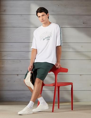 Levi's Men's Printed Relaxed Fit T-Shirt White