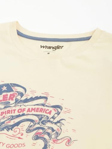 Wrangler Men's Solid Regular Fit Shirt (WMTS007128_Beige
