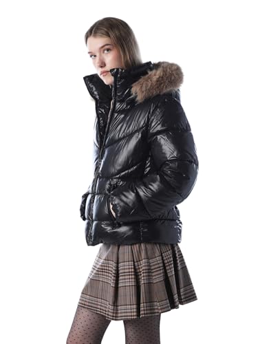 ONLY Women's A-Line Coat (15355081- Black