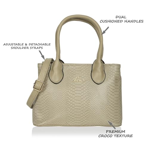 Lavie Women's Ficus Small Satchel Handbag for Women | Satchel Bag for Work | Ladies purse | Stylish Shoulder Bag | Gift For Women