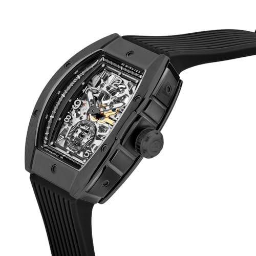 Cerruti 1881 Watch for Men with Black Dial in 50 MM, strap