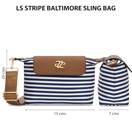 Lavie Signature Women's Leo Baltimore Crossbody Sling Bag | Ladies Purse Handbag | Gift For Women
