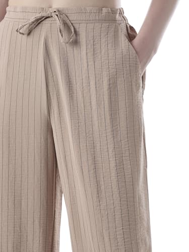 ONLY Women's Relaxed Pants (9021111-Light Taupe_Light