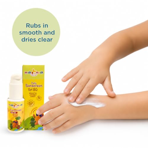 Mishmash Naturals Kids Waterproof Sunscreen SPF 30 PA+++ 50ml