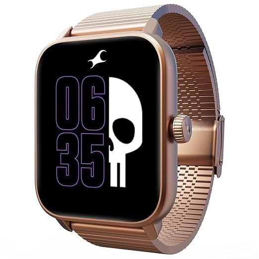 Fastrack Smart Watch Phantom 1.85 Super Ultravu Display Fashionable Metal Design Functional Crown (Black)