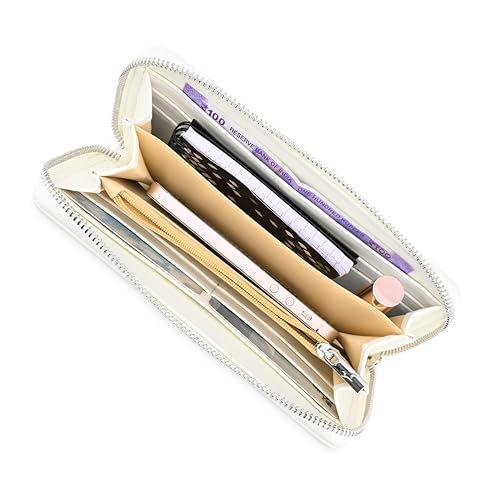 Fastrack Women Zipper Casual Wallet with Multiple Card Slots | Made up of Premium Faux Leather | Wallet for Daily Casual Use
