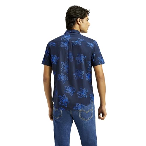 Levi's Men's Slim Fit Shirt (1106_Navy