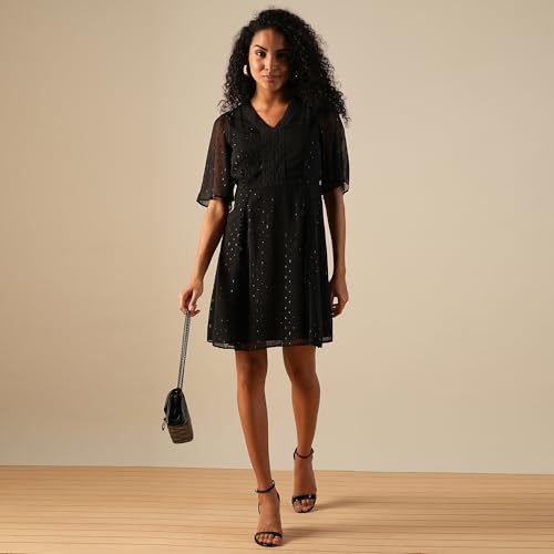 Globus Women Dress (GS568672_Black_L)