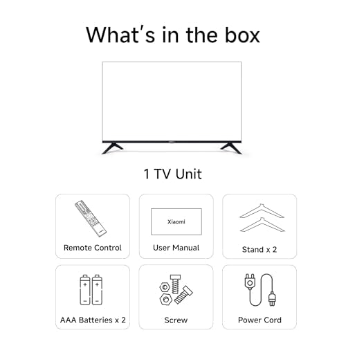 Xiaomi (108 cm) 43 inch FX Pro 4K QLED Smart | HDR10+ | 30W Box Speakers | Filmmaker Mode | Fire TV | L43MB-FPIN