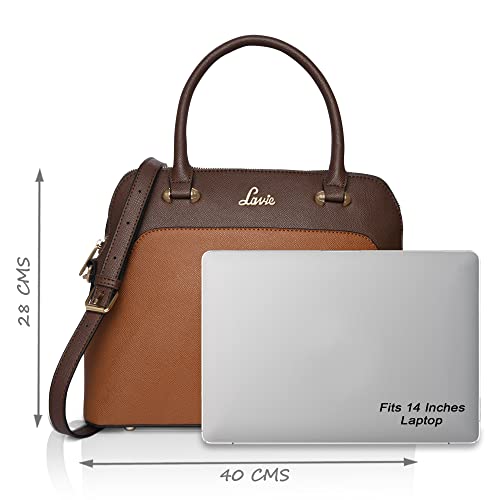 Lavie Women's Tonal Valle Dome Satchel(Tan)
