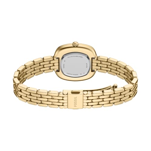 Fossil Genevive Gold Quartz Stainless Steel Watch ES5506
