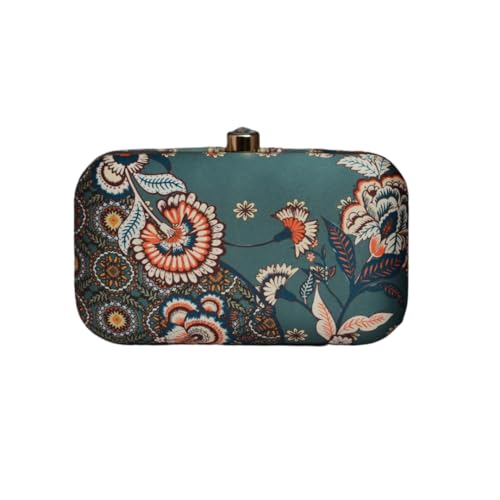 Artklim Floral Printed Clutch