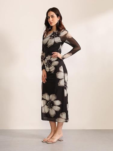 Kazo Kenny 4 Maxi Dress (Black L)