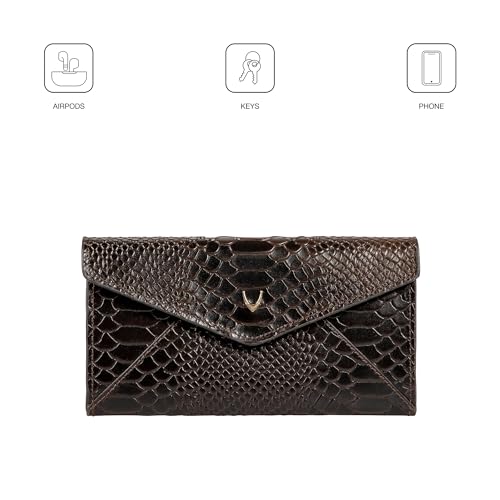 Hidesign Women's Leather Clutch