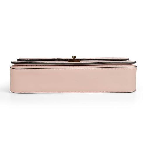 tresmode WARSAW Pink Vegan Leather Shoulder Bag