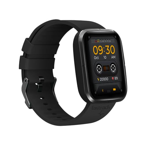 Fastrack Reflex Zingg with 1.69" UltraVU Display|SingleSync BT Calling|100+ Sports Mode|Multiple Menu Styles|E-Card Storage|Customizable Shortcuts|24x7 HRM|SpO2 & Sleep Monitor